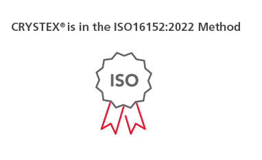 CRYSTEX QC method is included in ISO 16152:2022